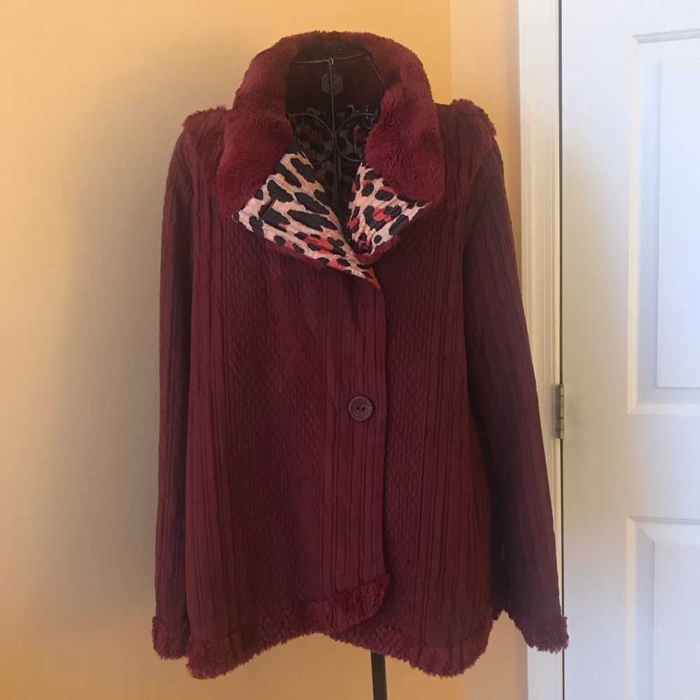 Gorgeous reversible jacket XL